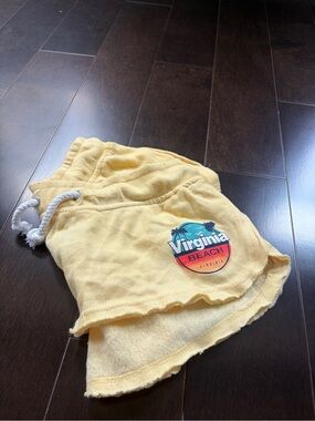 Sunsations Yellow Shorts Graphic Patch
